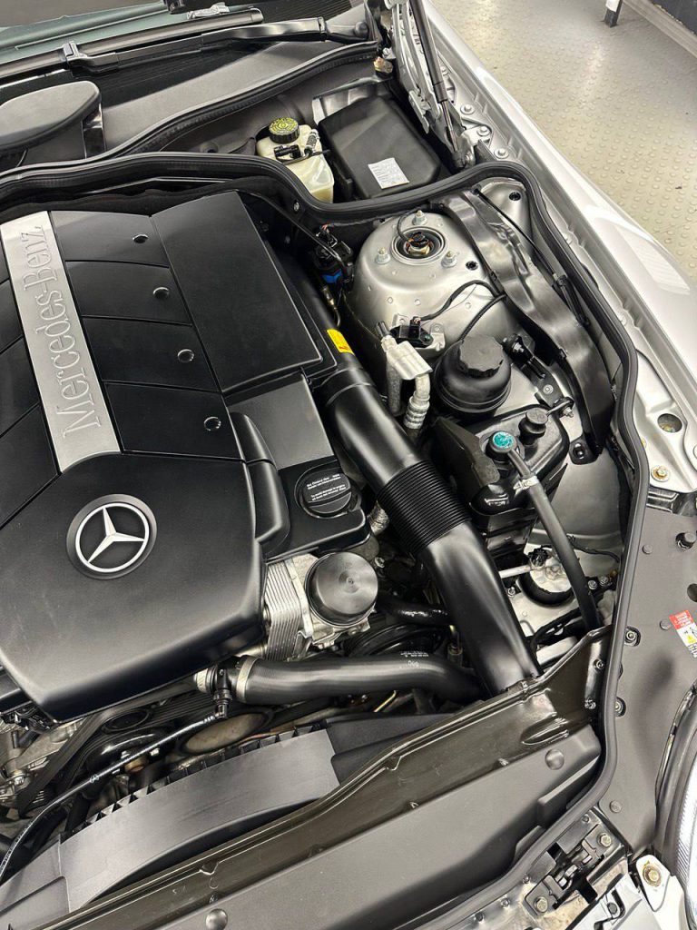 Mercedes-Benz engine check before purchase